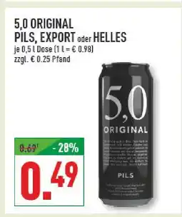 Marktkauf 5,0 original pils Angebot