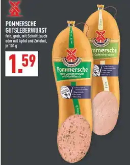 Marktkauf Pommersche gutsleberwurst fein mit schnittlauch Angebot