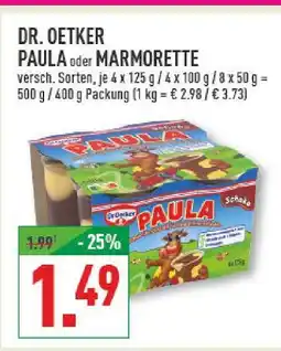 Marktkauf Dr. oetker paula Angebot