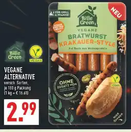Marktkauf Billie green vegane bratwurst krakauer-style Angebot