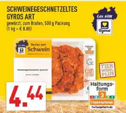 Marktkauf Echt nrw schweinegeschnetzeltes gyros art Angebot