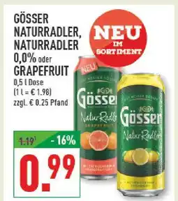 Marktkauf Gösser naturradler grapefruit Angebot