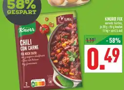 Marktkauf Knorr chili con carne Angebot