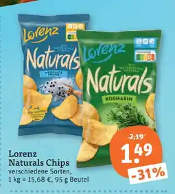 tegut Lorenz naturals chips Angebot
