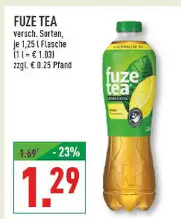 Marktkauf Fuze tea Angebot