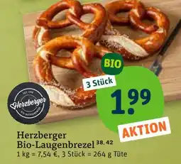 tegut Herzberger bio-laugenbrezel Angebot