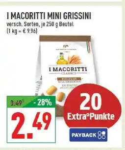 Marktkauf I macoritti mini grissini Angebot
