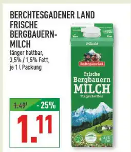 Marktkauf Berchtesgadener land frische bergbauern-milch Angebot