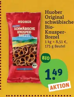 tegut Huober original schwäbische bio-knusper-brezel Angebot