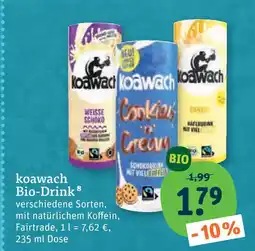 tegut Koawach bio-drink Angebot