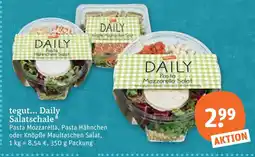 tegut Tegut... daily salatschale pasta mozzarella Angebot