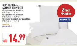 Marktkauf Emma essentials kopfkissen Angebot