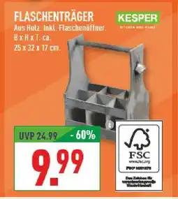 Marktkauf Kesper flaschenträger Angebot