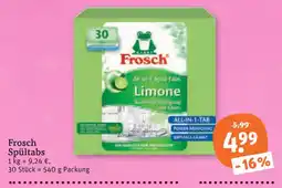 tegut Frosch spültabs Angebot