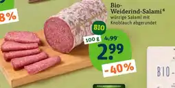 tegut Bio-weiderind-salami Angebot