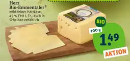 tegut Herz bio-emmentaler Angebot