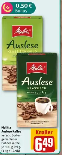 nahkauf Melitta auslese klassisch Angebot