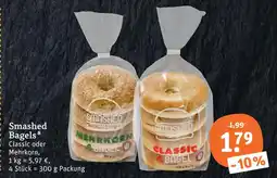 tegut Smashed bagels Angebot