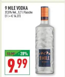 Marktkauf 9 mile vodka Angebot
