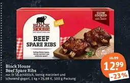 tegut Block house beef spare ribs Angebot