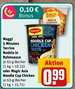 nahkauf Maggi 5 minuten terrine nudeln in rahmsauce Angebot