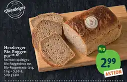 tegut Herzberger bio-roggen pur Angebot