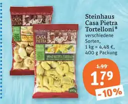 tegut Steinhaus casa pietra tortelloni Angebot