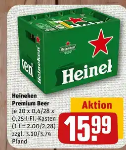 nahkauf Heineken premium beer Angebot