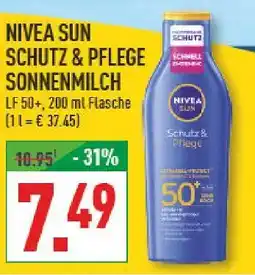 Marktkauf Nivea sun schutz & pflege sonnenmilch Angebot