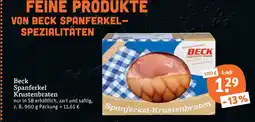 tegut Beck spanferkel krustenbraten Angebot