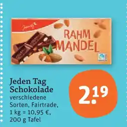tegut Jeden tag schokolade Angebot