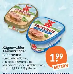 tegut Rügenwalder teewurst Angebot
