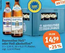 tegut Bayreuther brauhaus hell Angebot
