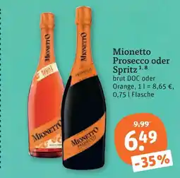 tegut Mionetto prosecco Angebot
