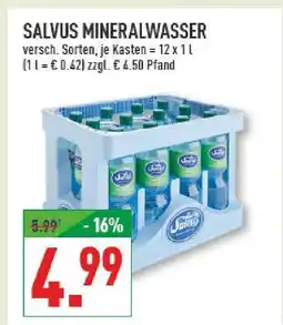 Marktkauf Salvus mineralwasser Angebot