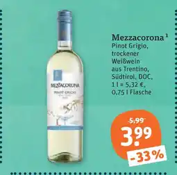 tegut Mezzacorona pinot grigio Angebot