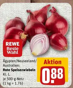 nahkauf Rewe beste wahl rote speisezwiebeln Angebot