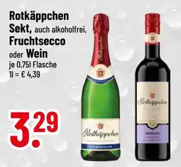 trinkgut Rotkäppchen sekt, auch alkoholfrei Angebot
