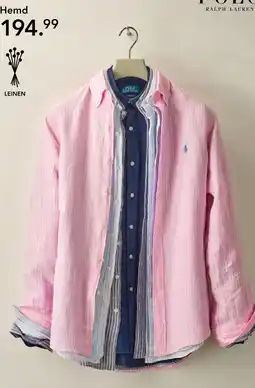Peek & Cloppenburg Hamburg Ralph lauren hemd Angebot