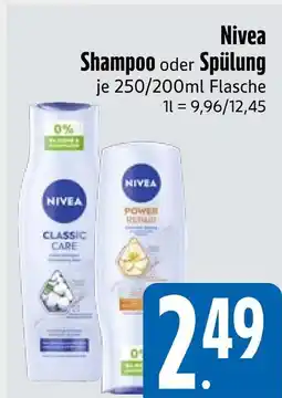 Edeka Nivea shampoo classic care Angebot
