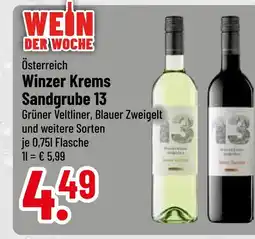 trinkgut Winzer krems sandgrube 13 Angebot