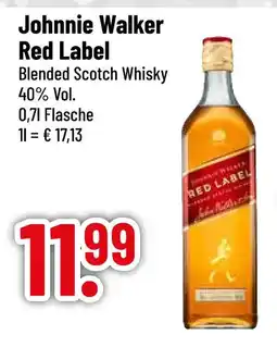 trinkgut Johnnie walker red label blended scotch whisky Angebot