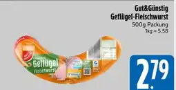 Edeka Gut&günstig geflügel-fleischwurst Angebot