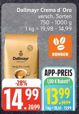 Edeka Dallmayr crema d’oro Angebot