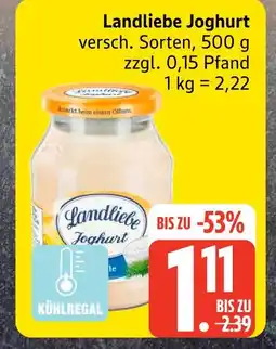 Edeka Landliebe joghurt Angebot