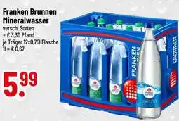 trinkgut Franken brunnen mineralwasser Angebot