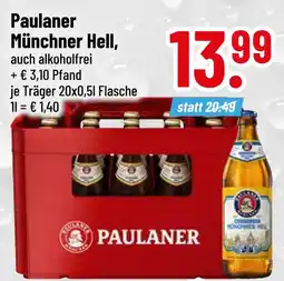 trinkgut Paulaner münchner hell Angebot