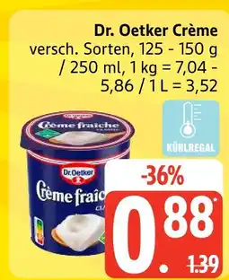 Edeka Dr. oetker crème fraîche Angebot