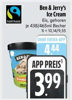 Edeka Ben & jerry's ice cream Angebot