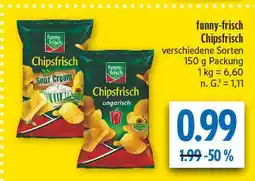 diska Funny-frisch chipsfrisch sour cream Angebot